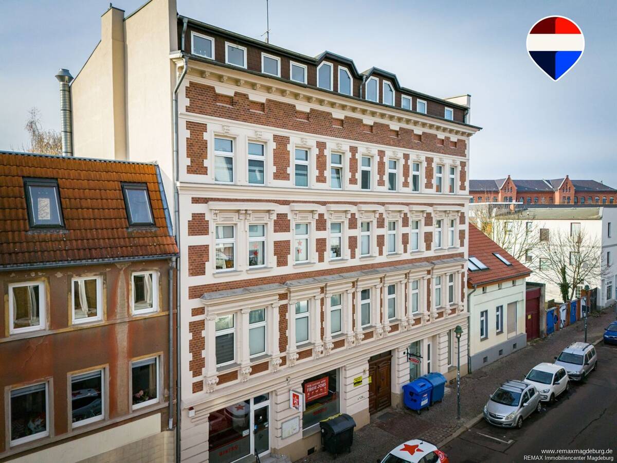 Solide Anlage in Magdeburg: Historischer Altbau mit starker Vermietungsstruktur – 39112 Magdeburg – Bild 1 von 4