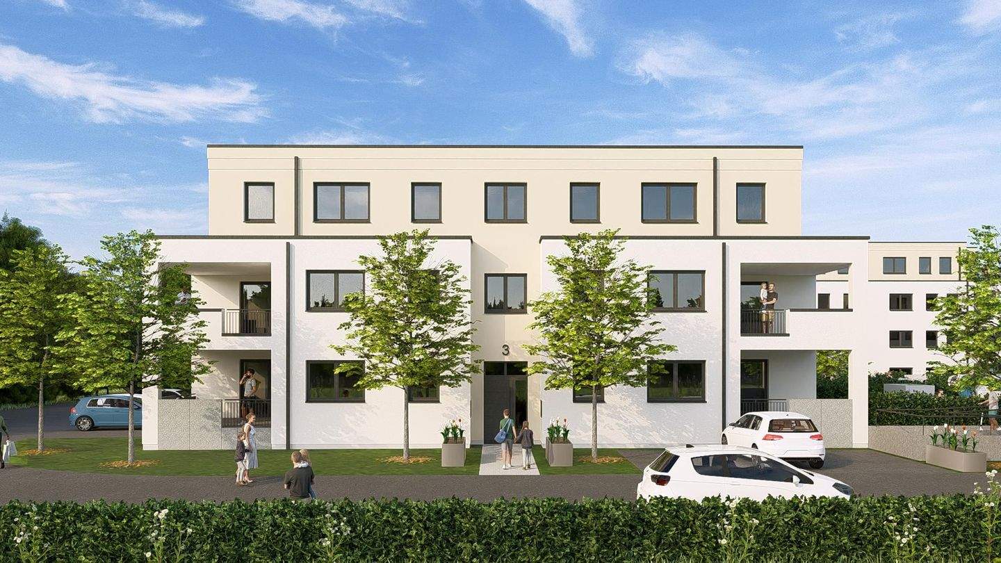 RESERVIERT! Barrierefreier Neubau am Hallohpark in Hamm Bockum-Hövel – Hamm – Bild 1 von 9