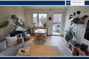 Lichtdurchflutete 3,5-Zimmer-Wohnung mit Balkon und tollem Ausblick
