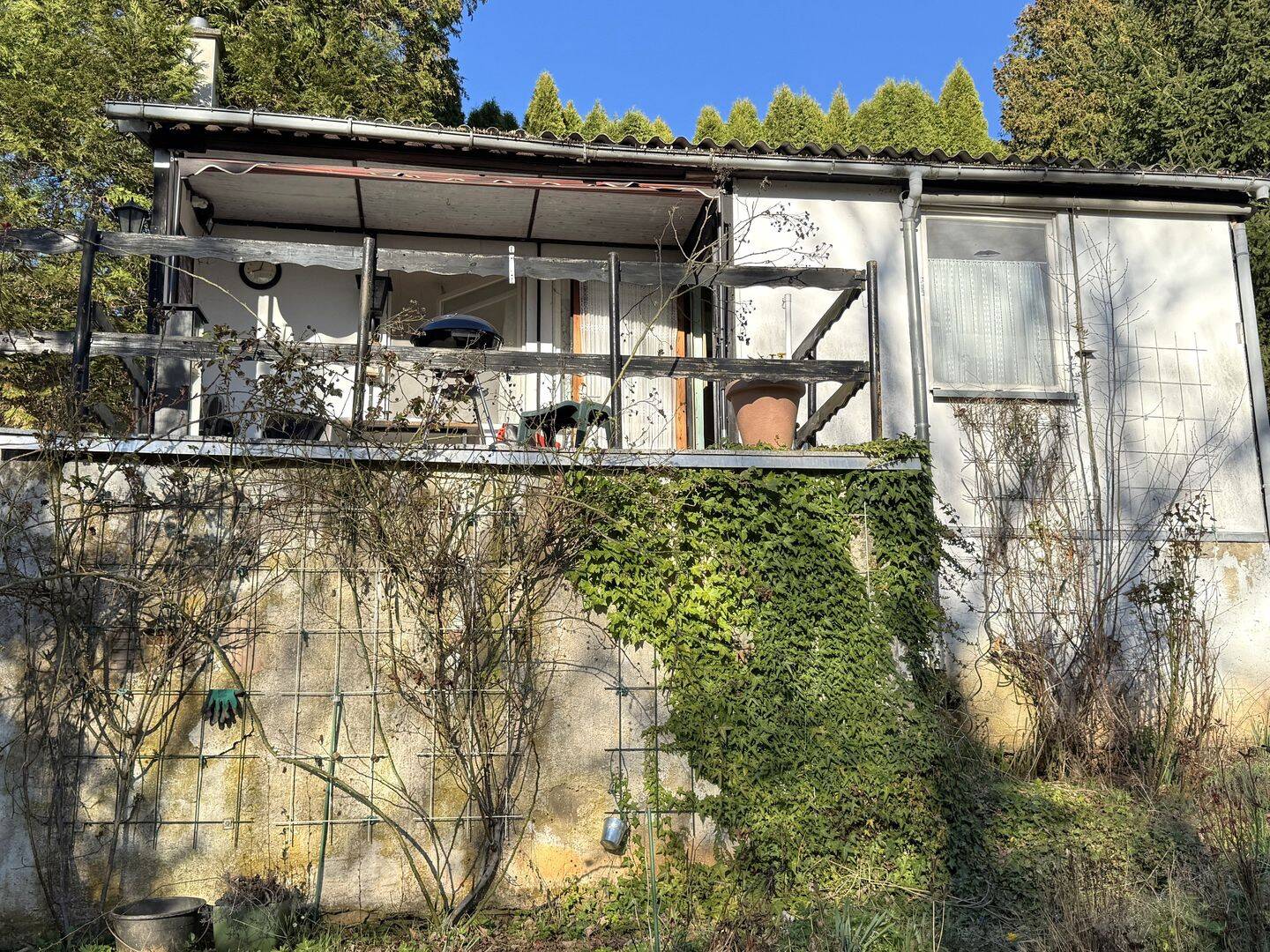 Pachtgarten mit Bungalow und Nebengelass in Ronneburg's Neuer Landschaft – Ronneburg – Vorschaubild 3