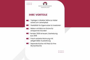 Frisch sanierte City-Wohnung mit Balkon - charmant wohnen Ecke Leinpfad in Winterhude – 22301 Hamburg – Vorschaubild 2