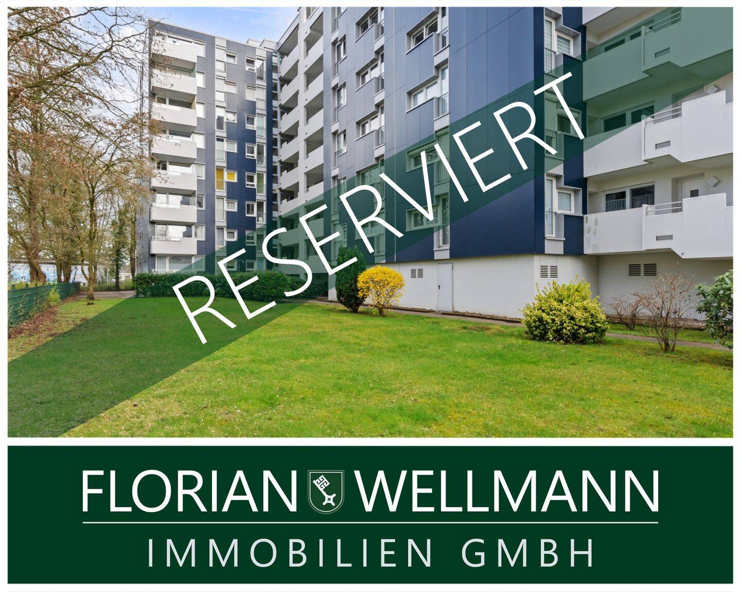 Vermietete 3-Zimmer-Wohnung mit Balkon, Garage, Aufzug und Potenzial für Kapitalanleger – Bremen – Bild 1 von 9