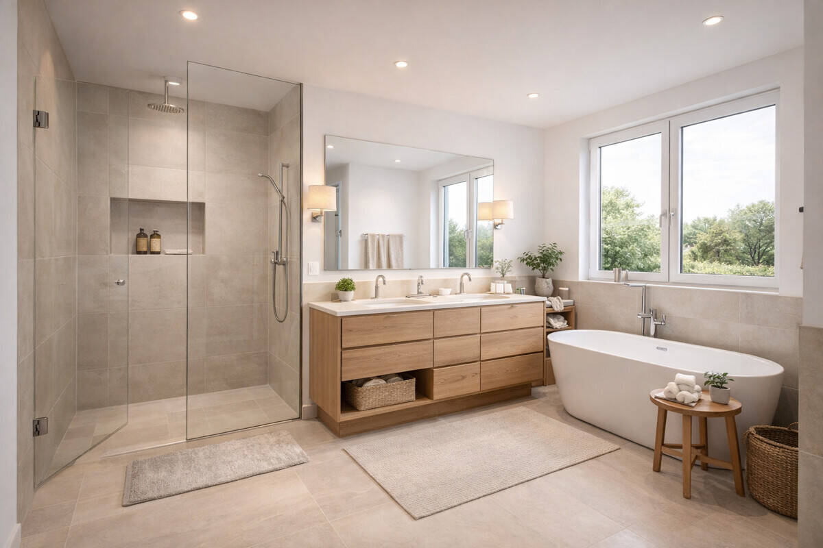 Weißensee: NEUES, EIGENES Haus, ab SOFORT: 5,5-Zi, 3 Bäder + BALKON + TERRASSE + GARTEN – Berlin – Vorschaubild 2