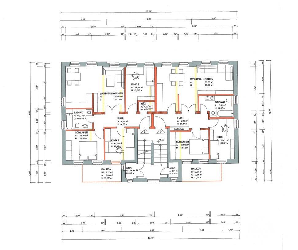 MEHRFAMILIENHAUS MIT SANIERUNGSPLANUNG – Döbeln – Vorschaubild 8