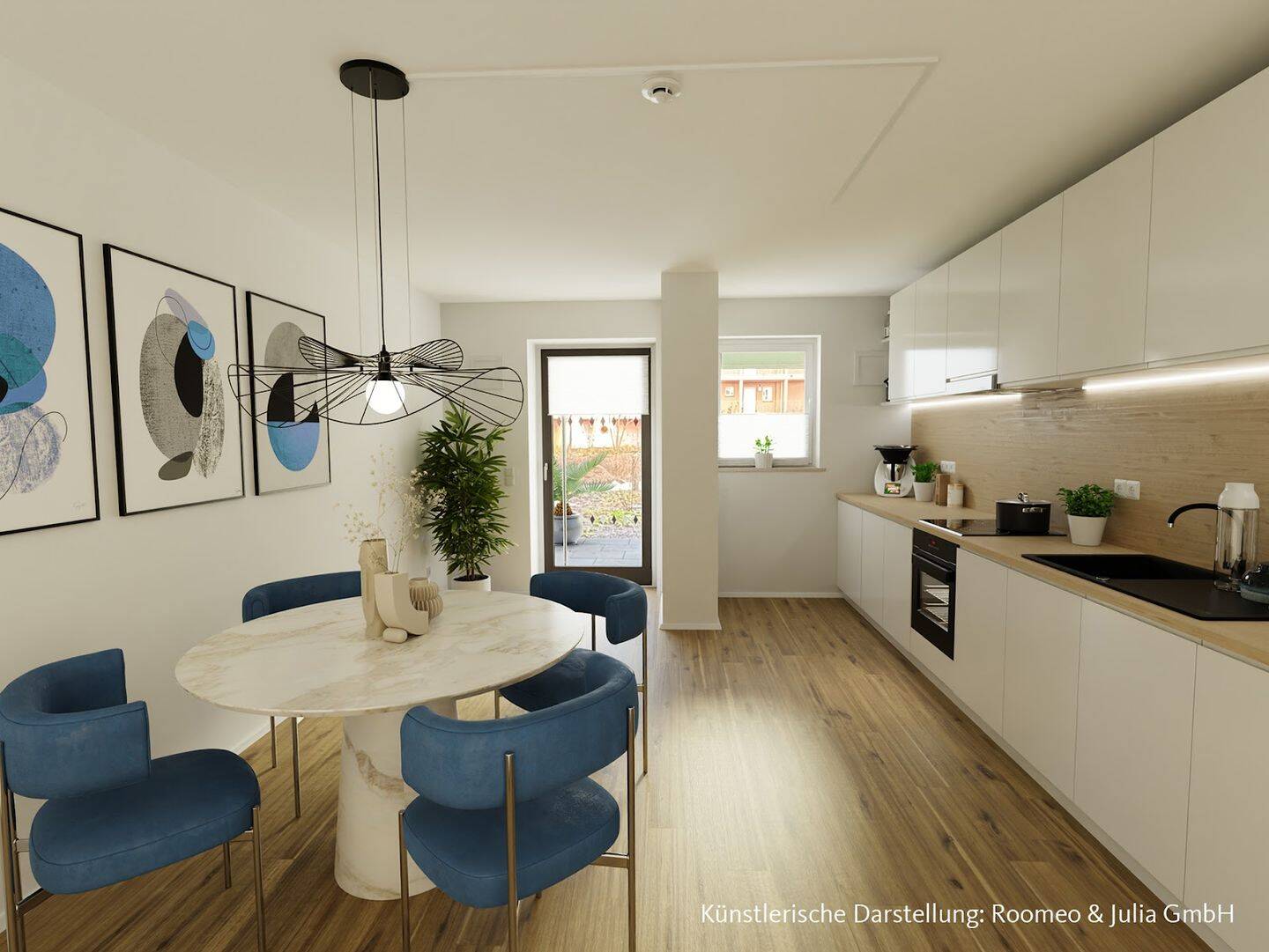 Neubau SECHTM: großzügige 4-Zimmerwohnung mit Terrasse und Loggia