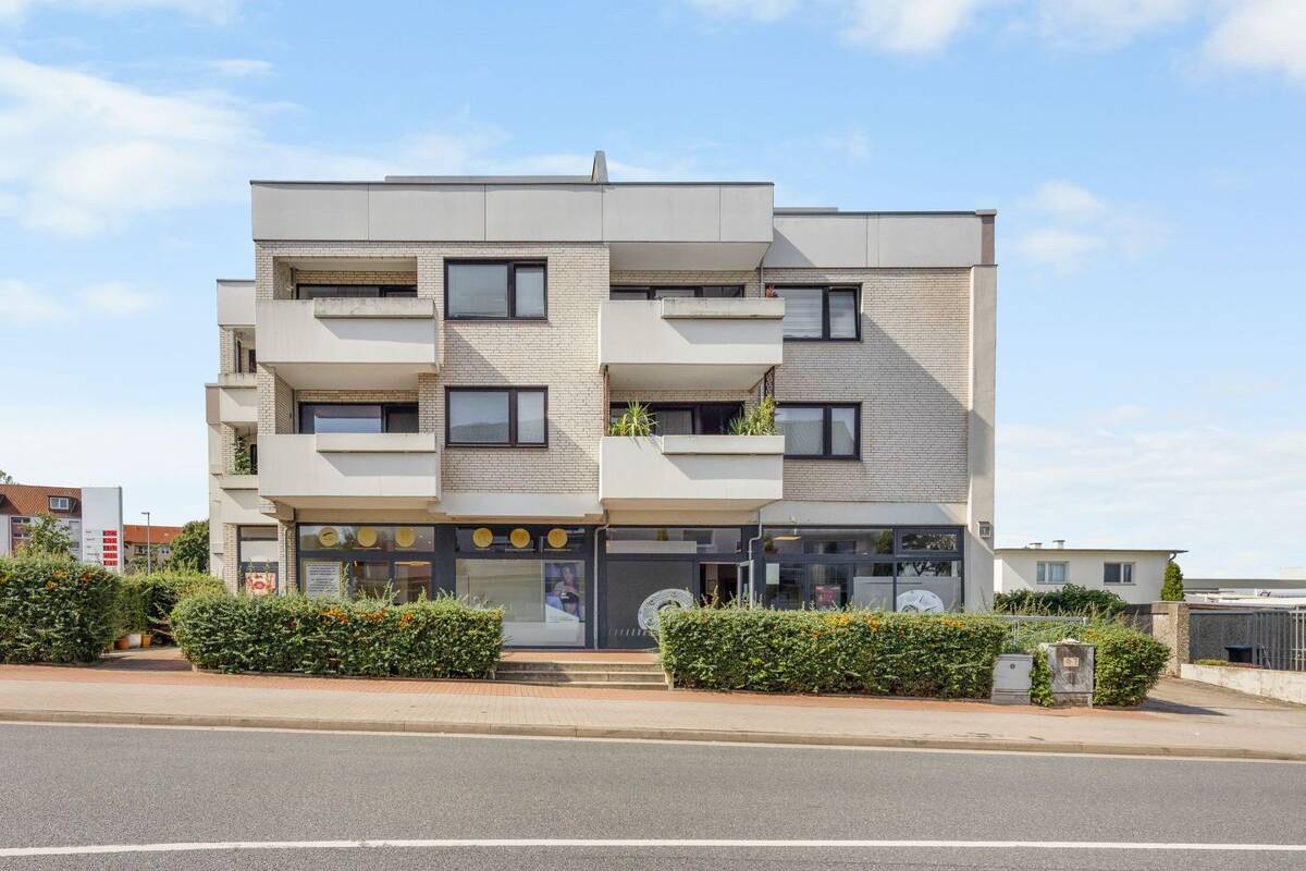 Ahlem, Nähe Wunstorfer Straße: 1-Zimmerwohnung mit Balkon und Stellplatz – 30453 Hannover – Bild 1 von 9