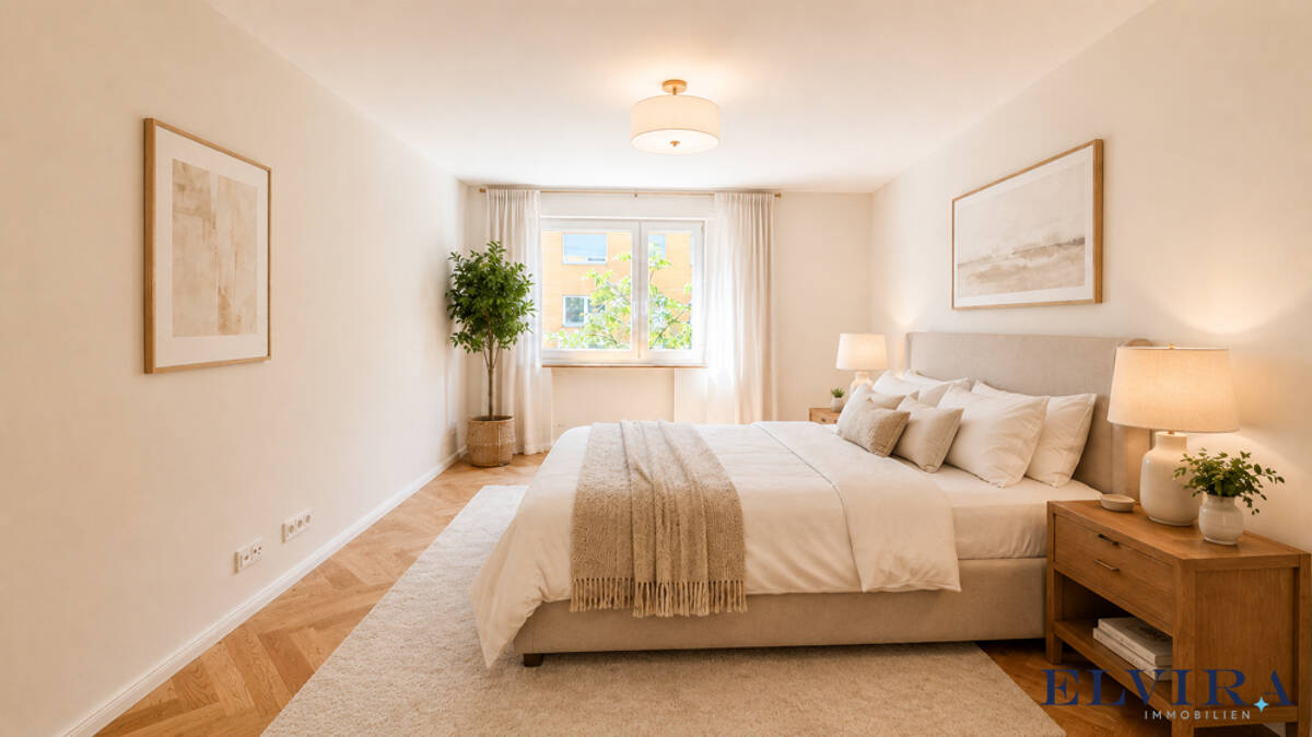ELVIRA - Schwabing-West BESTLAGE schöne 3-Zimmer-Wohnung mit Balkon und Lift, vollständig renoviert – 80801 München – Bild 1 von 9
