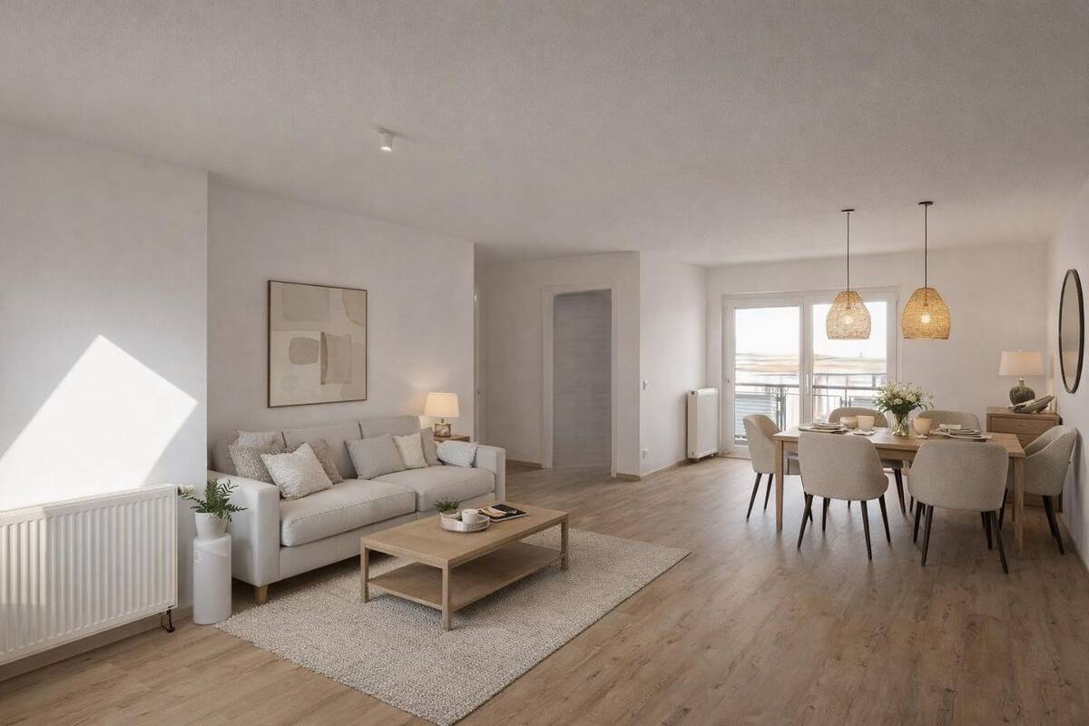 D16859 +++ 3 Balkone +++ Geräumige 3-R-W +++ Innenstadt – 99085 Erfurt – Bild 1 von 7