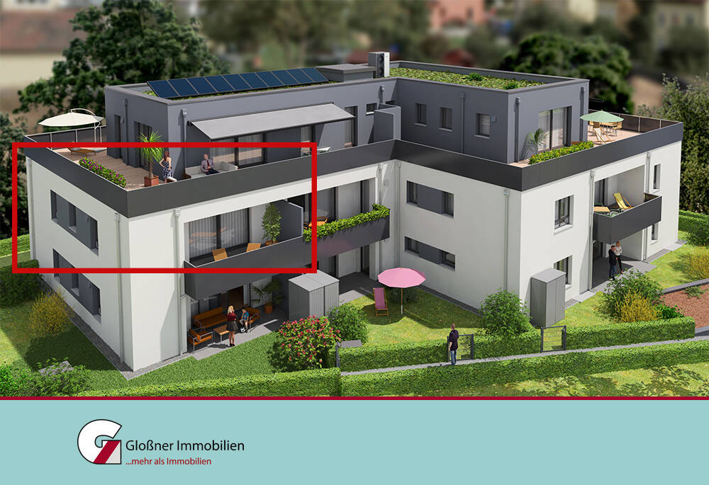 Traumwohnung inklusive Einbauküche und zwei TG-Stellplätze