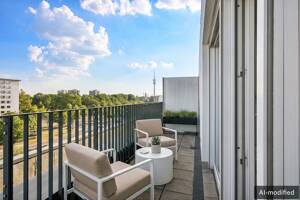 Stilvolles 1-Zimmer-Apartment in Schwabing-Freimann (Studio M ) mit Dachterrasse – 80807 München – Vorschaubild 7