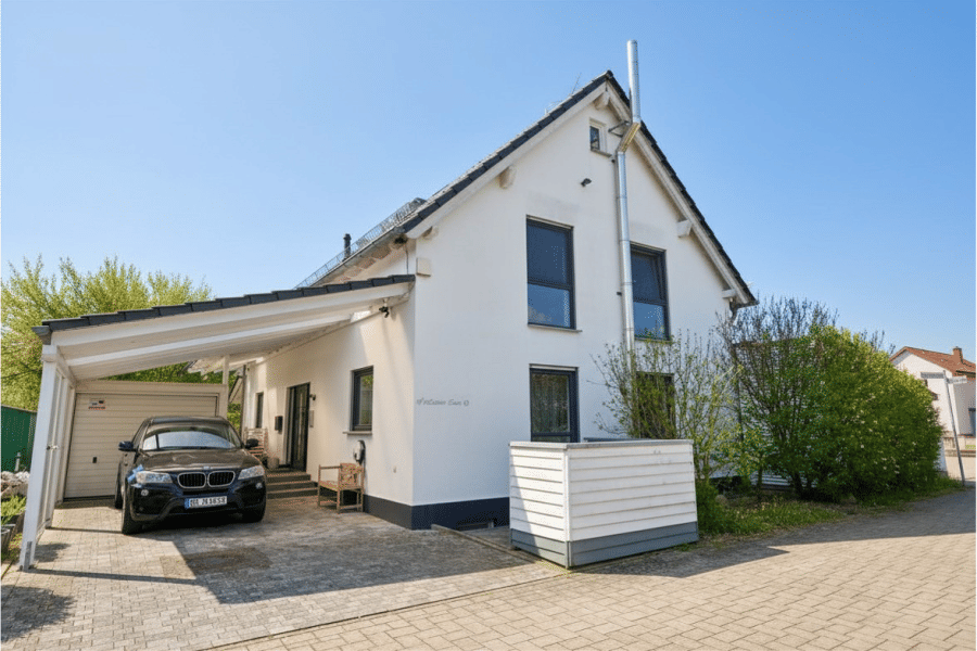 Provisionsfrei* Exklusives Architektenhaus in Hergershausen – Babenhausen – Bild 1 von 9