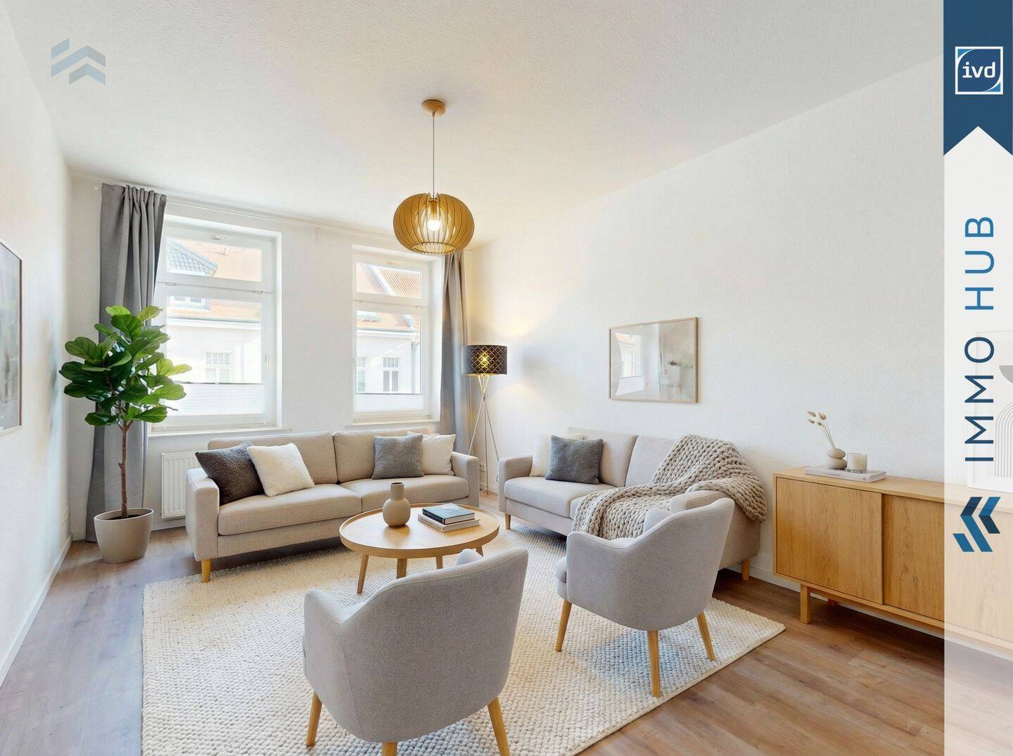 ++ 4,82% SOLL-Rendite, 2-Zimmer-Wohnung mit Balkon in attraktiver Lage ++