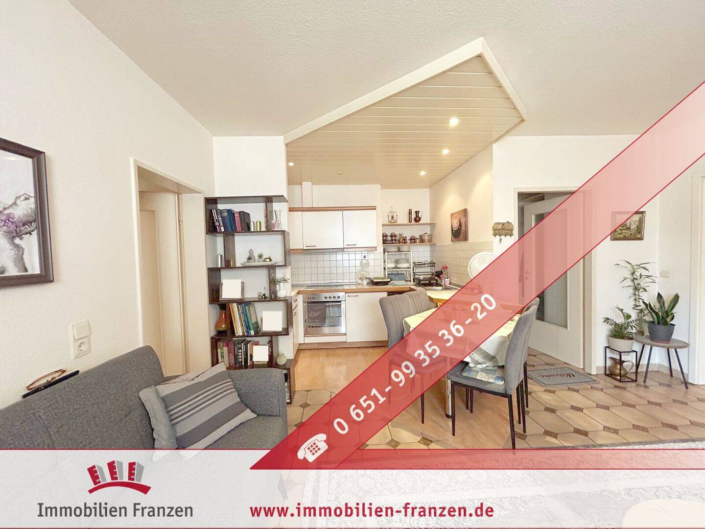 Helle 3-Zimmer-Wohnung mit Tiefgarage - zentral & gut vermietet
