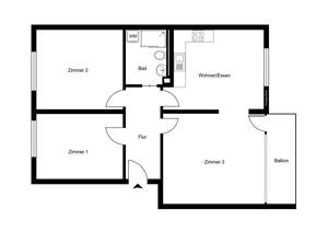 IMMORath.de - 3-Zimmer-Wohnung mit Garagenstellplatz in Freiburg – 79114 Freiburg im Breisgau – Vorschaubild 8