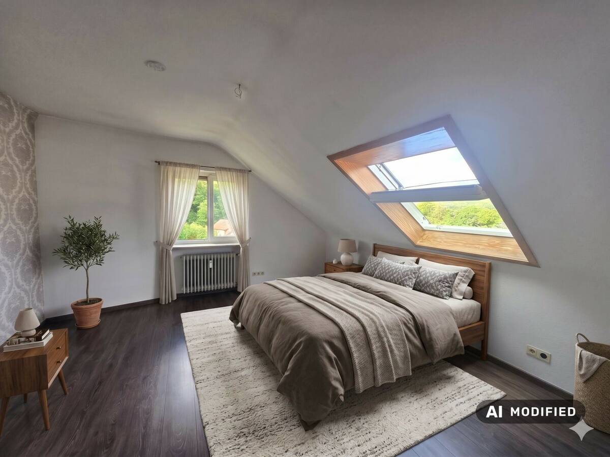 Lieblingsplatz über den Dächern: Gemütliche DG-Perle mit Traumaussicht und Balkon in Stuttgart-Süd – 70199 Stuttgart – Bild 1 von 9
