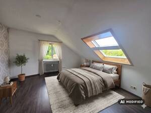Lieblingsplatz über den Dächern: Gemütliche DG-Perle mit Traumaussicht und Balkon in Stuttgart-Süd – 70199 Stuttgart – Vorschaubild 1