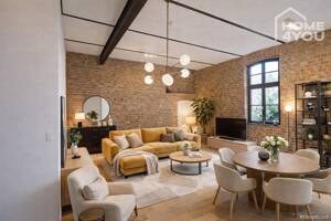 Luxuriöses Gutshaus-LOFT, 128 qm, 2 SZ, Duschbad & Wannenbad "en Suite", WC, Einbauküche, TG-Platz – 50997 Köln – Vorschaubild 1