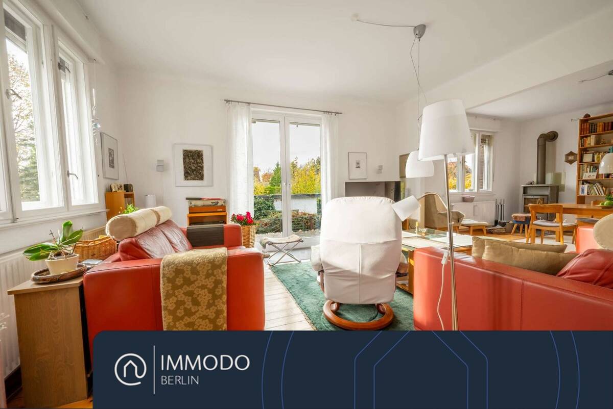 ?? Zuhause im Glück - sonniges 6 Zimmer Haus mit großem Garten, Pool und Garage – 14532 Stahnsdorf – Bild 1 von 9