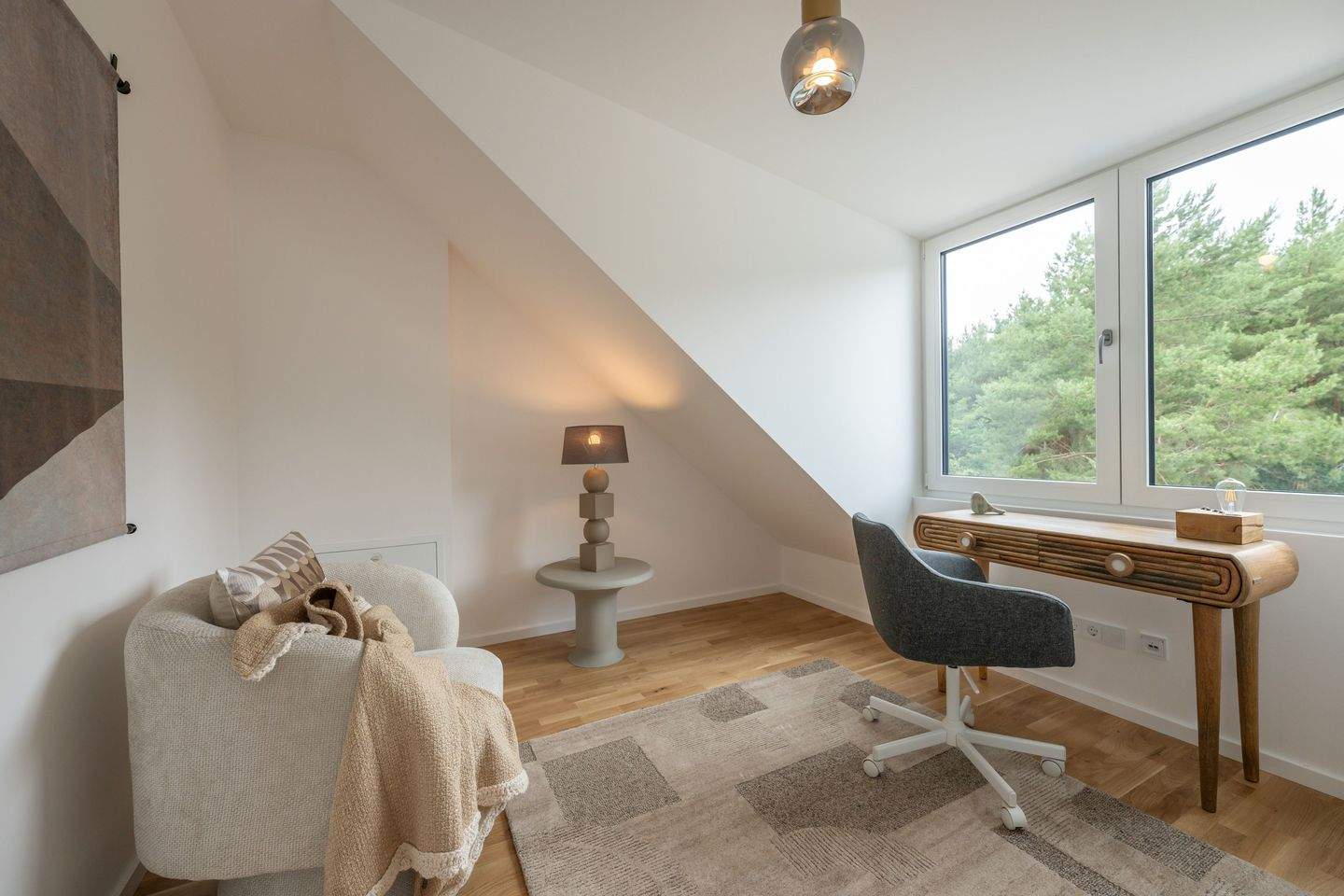 Ohne Käuferprovision. Komfortables Effizienzhaus 55EE! Fußbodenheizung, Parkett, Smart Home – Erkner – Bild 1 von 9