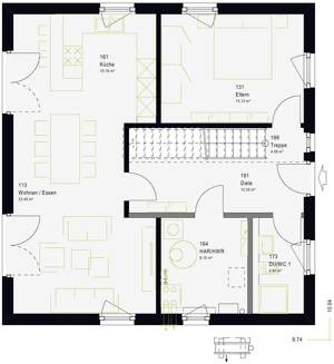 Einfamilienhaus in Vierde: 160 m² Wohnfläche, 5 Zimmer – 29683 Bad Fallingbostel – Vorschaubild 6