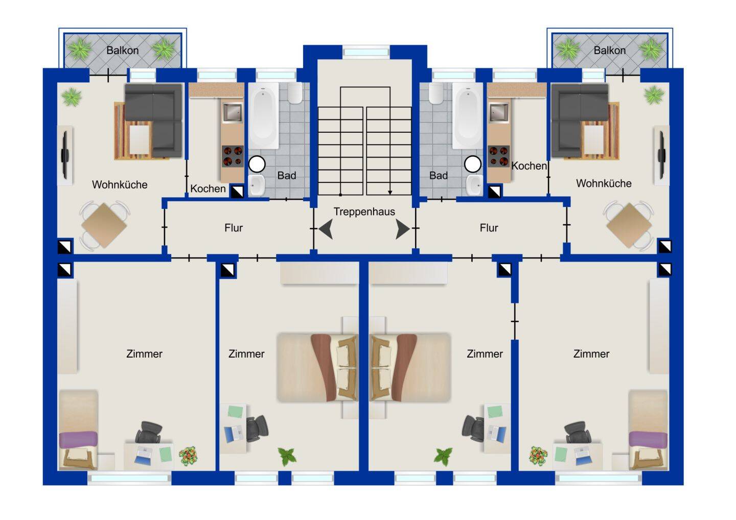Mehrfamilienhaus im Ensembleschutz in der Würzburger Stadtmitte – Würzburg – Vorschaubild 7