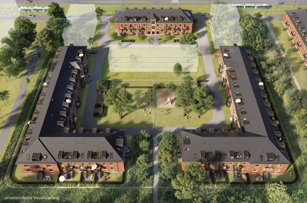 4 Zimmer-Dachgeschoss-Wohnung mit Gäste-Bad, Hauswirtschaftsraum und Terrasse – Potsdam – Vorschaubild 6