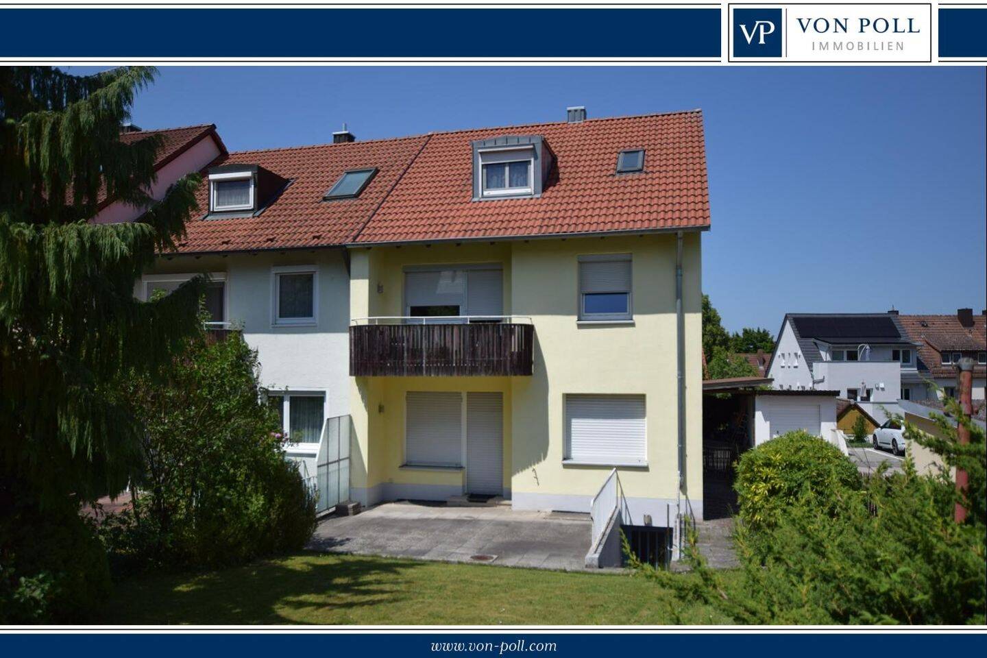 Modernisiertes Mehrfamilienhaus mit drei vermieteten Wohneinheiten und Garage – Ansbach – Bild 1 von 9