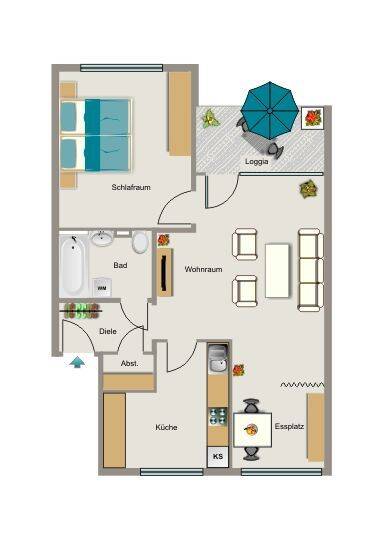 VIVAWEST modernisiert Ihre neue Wohnung. – Duisburg – Vorschaubild 2