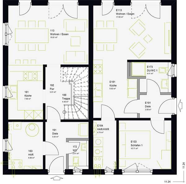 Mehrfamilienhaus in 32120 Hiddenhausen mit 180 m² kaufen