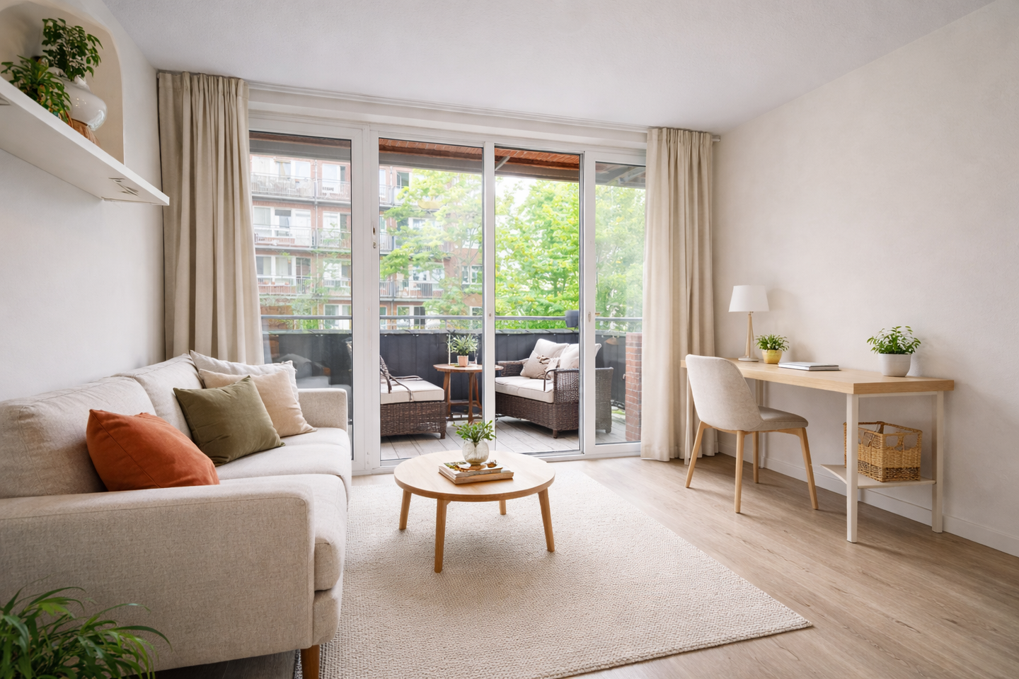 Citynah wohnen - gepflegtes Apartment mit Balkon