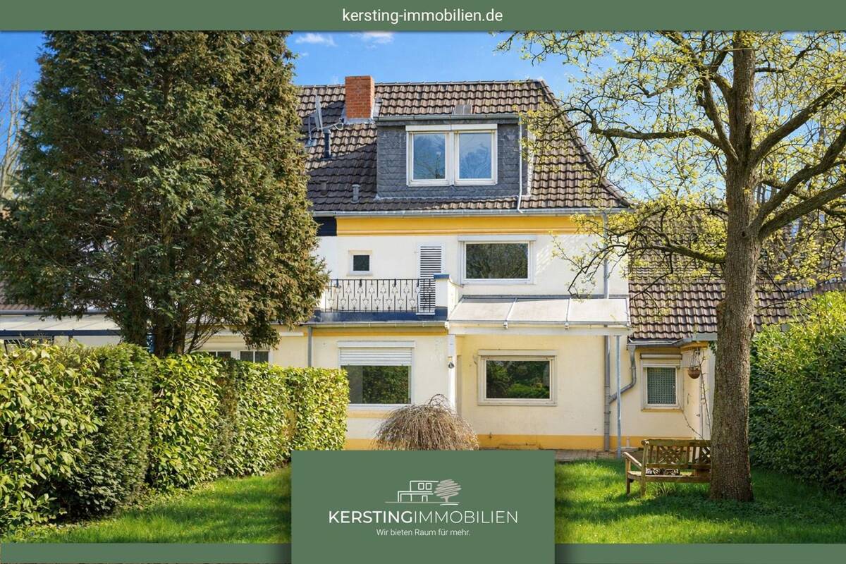 Historisches Stadthaus mit großem Sonnengarten und vielseitigem Entwicklungspotential! – 47805 Krefeld – Bild 1 von 9
