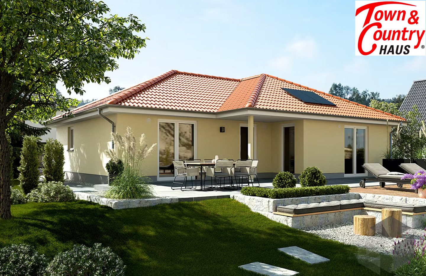 Town & Country Winkelbungalow 108 – modernes Wohnen auf einer Ebene in Lichtenfels