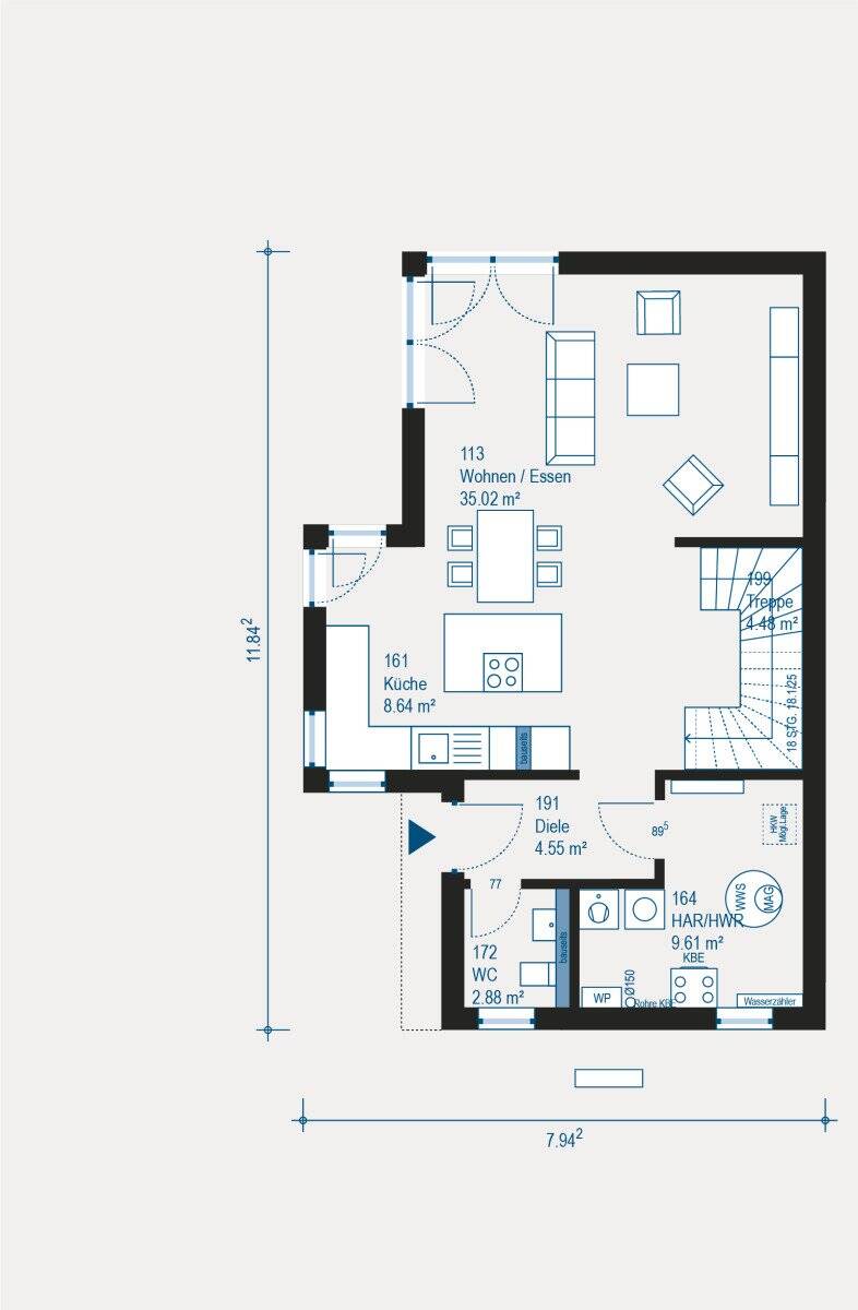 Individuelle Doppelhaushälfte in Solingen - Ihr Traumhaus mit allkauf Komfort und Flexibilität – Solingen – Vorschaubild 2
