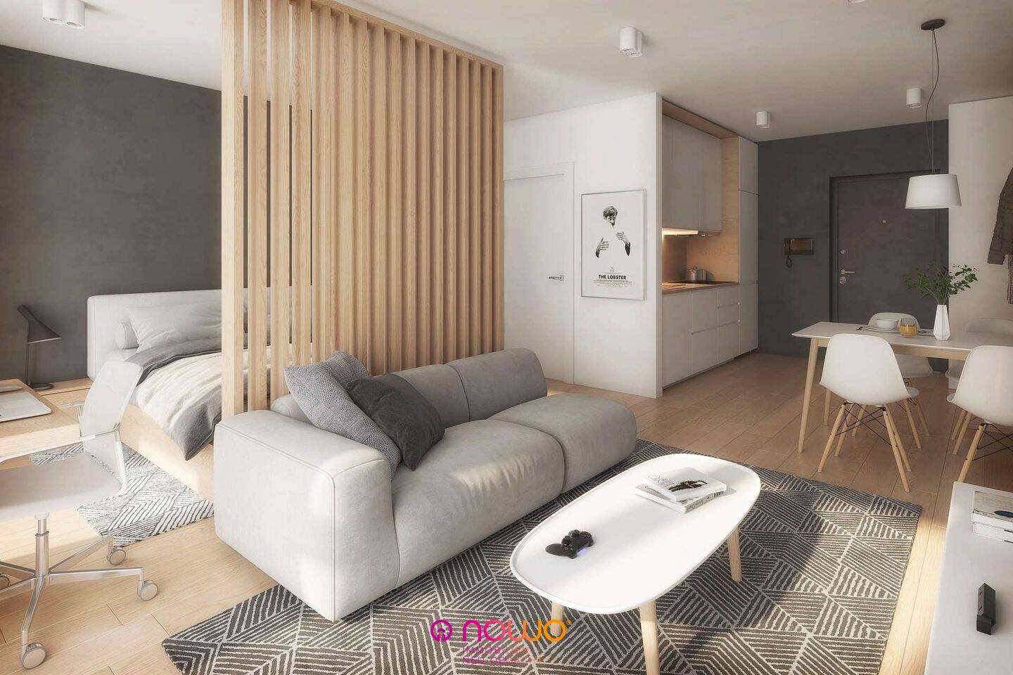 Braunschweig uninah: Neubau-Miniapartment - Steuervorteil: 5% AfA möglich - Ap. 12 – Braunschweig – Vorschaubild 9