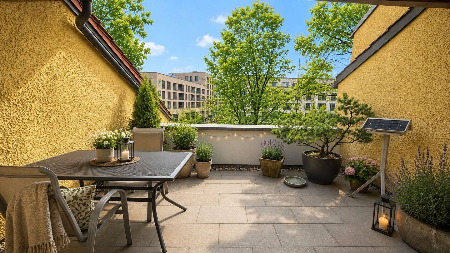 Exklusive 5 Zimmer Dachterrassen-Wohnung in attraktiver Lage in Bogenhausen mit Ost- und West- Terrasse – München – Vorschaubild 7
