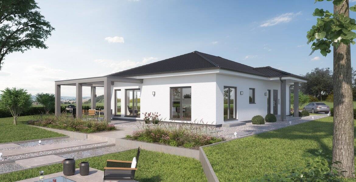 Modern und ebenerdig wohnen - Bungalow inkl. Grundstück in Rotenburg an der Fulda