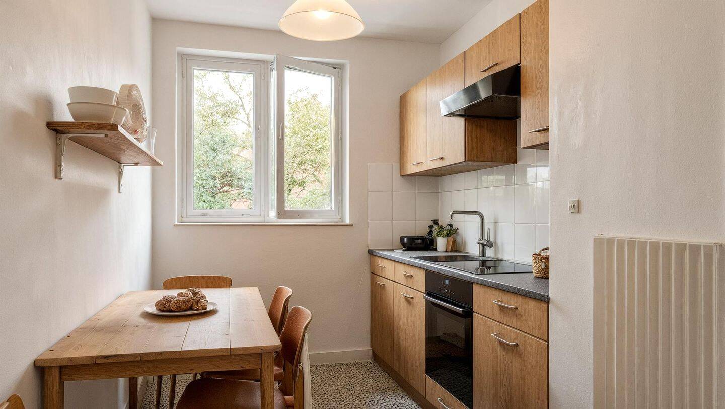 Eigennutz mit Weitblick: Gepflegte Wohnung mit Balkon nahe Kiehlufer für unter 300.000 € sichern – Berlin – Vorschaubild 2