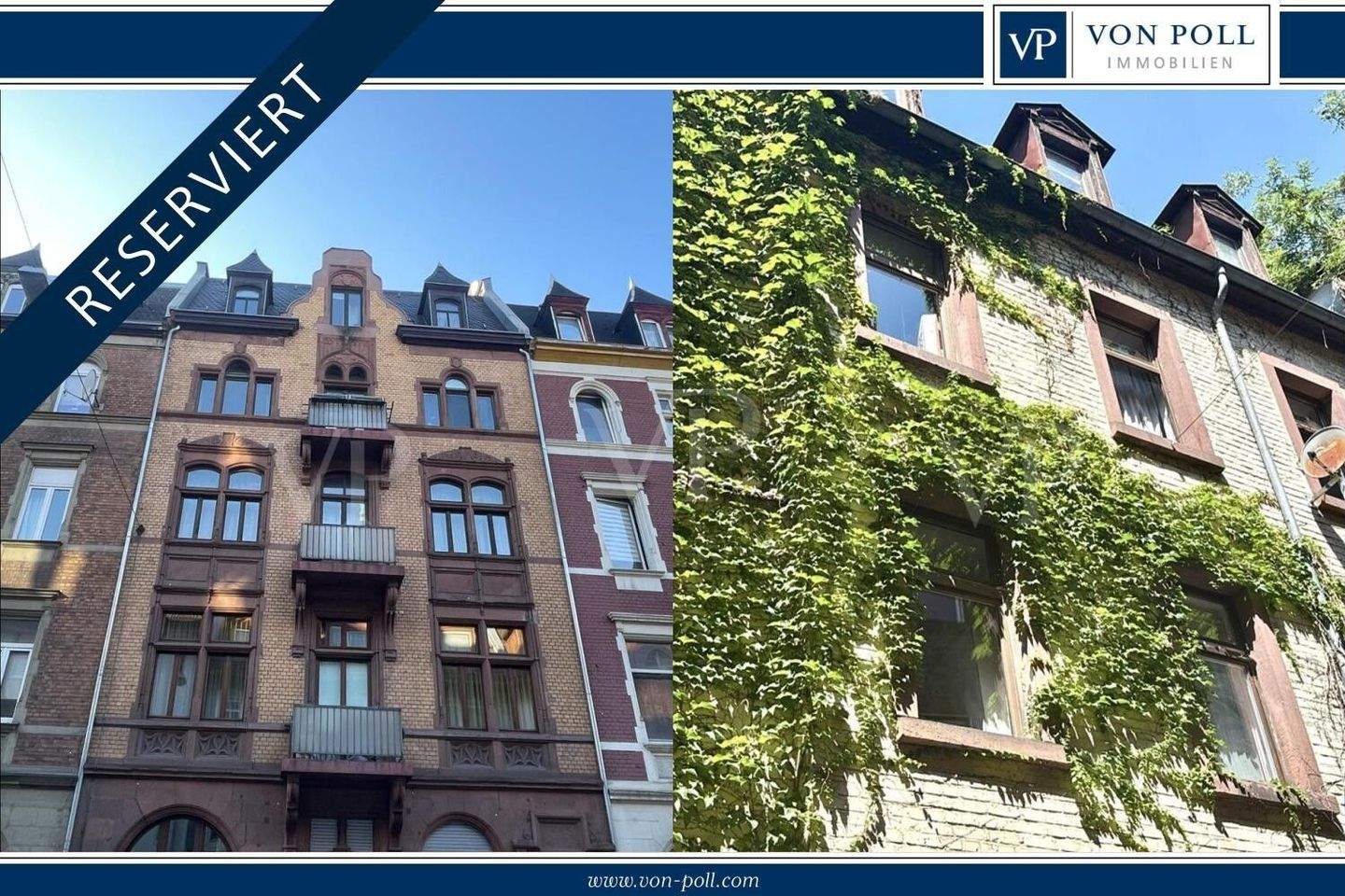 Oase in der Innenstadt: Zentrale, sanierte Beletage-Wohnung in historischem Hinterhaus – Mannheim – Bild 1 von 9