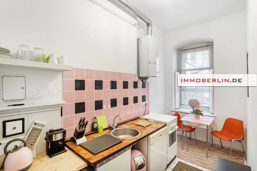 IMMOBERLIN.DE - Liebenswürdige Altbauwohnung beim Gleisdreieckpark – Berlin – Vorschaubild 4