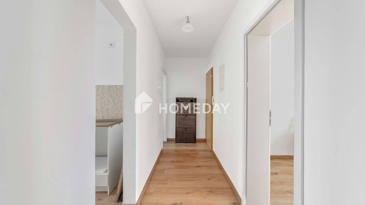 Helle und renovierte 3-Zimmer-Wohnung mit großem Balkon und Blick ins Grüne – Dortmund – Vorschaubild 2