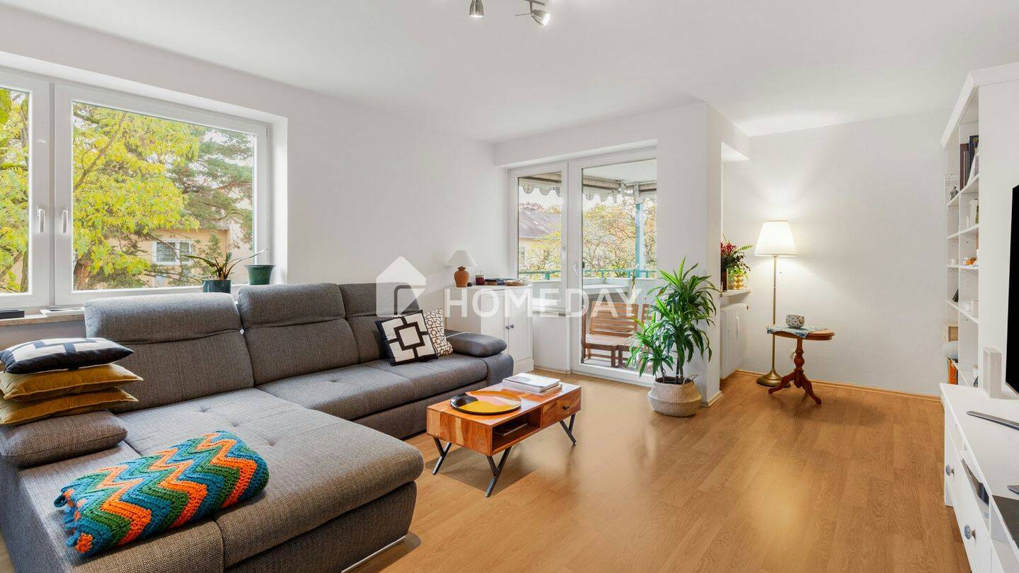 Schöne, helle 3-Zimmer-Wohnung mit TG-Stellplatz - großzügiges Wohnen direkt am Westpark