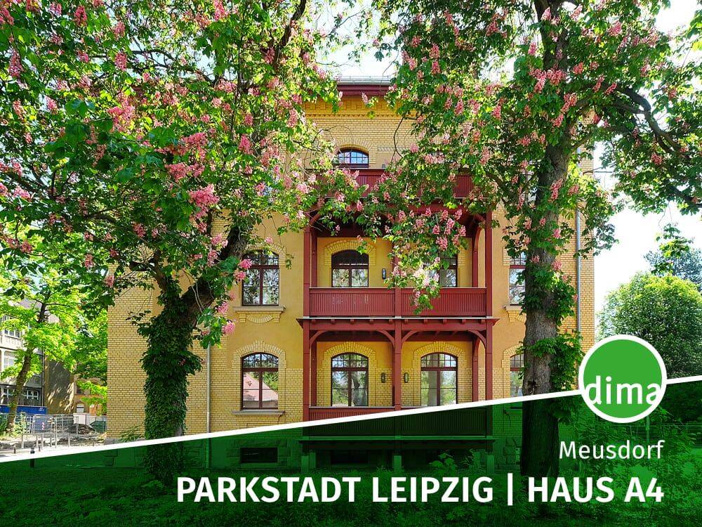 ERSTBEZUG Parkstadt Leipzig | Dachgeschoss-Traum mit privater Loggia, HWR, Stellplatz, Lift u.v.m.