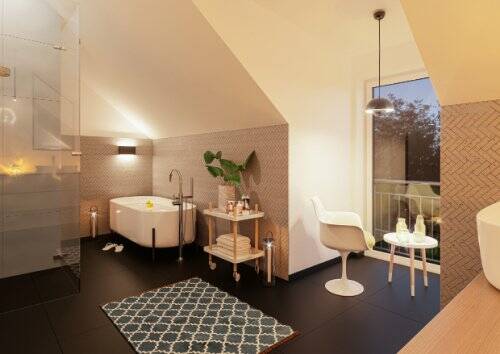 LivingHaus Traumhaftes Doppelhaus - Individuell geplant für modernes Wohnen in Rüdesheim – Rüdesheim – Vorschaubild 8