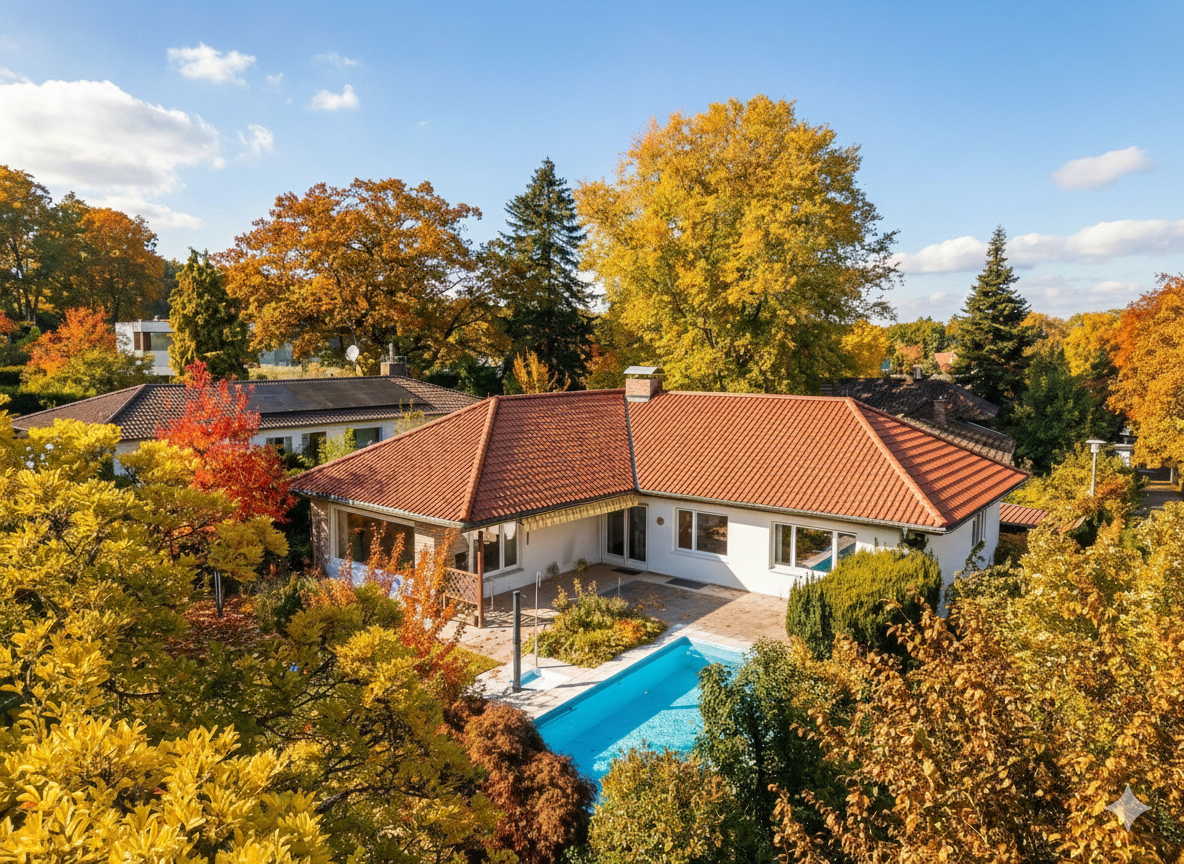 Exklusives Anwesen mit Pool am idyllischem Rathsberg - besonders provisionsfreundlich mit nur 1,19 % Courtage – Marloffstein – Bild 1 von 6