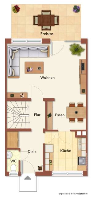 renovierungsbedürftiges RMH in Alterlangen...Ihr neues Zuhause mit Gestaltungspotenzial – 91056 Erlangen – Vorschaubild 3