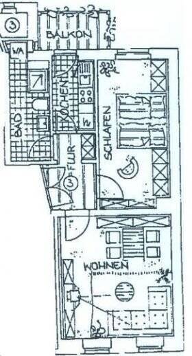 !!! 2-Raum- mit Balkon- mit Laminatboden-mit Einbauküche !!!!! – Chemnitz – Vorschaubild 6