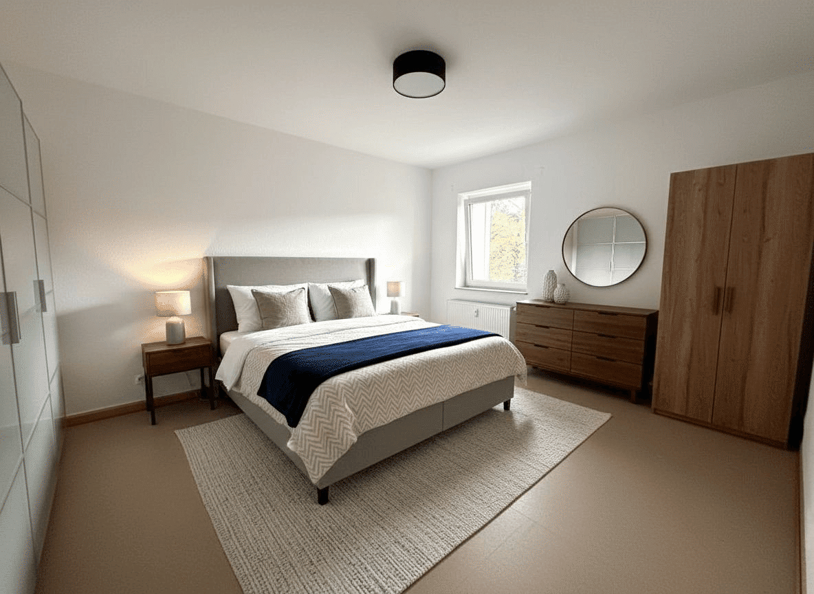 2-Zimmer-Wohnung mit Balkon und Gartenmitbenutzung in Oberhausen-Stadtmitte – Oberhausen – Bild 1 von 9