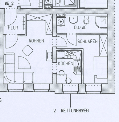 Wunderschöne 2-Zimmer-Wohnung auf dem Kaßberg – Chemnitz – Vorschaubild 2