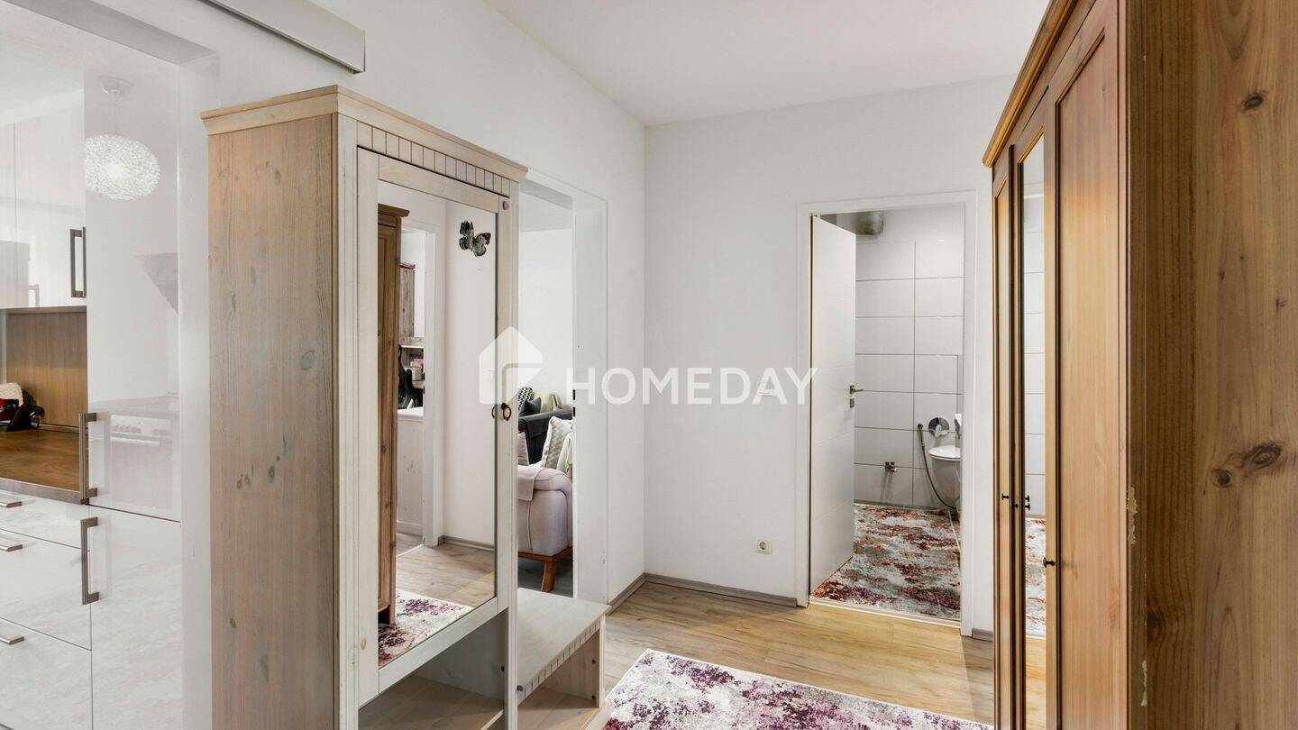 Kernsanierte 3-Zimmer-Wohnung mit Balkon, Garagenstellplatz und Aufzug in Mainz-Finthen – Mainz – Vorschaubild 8