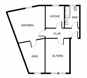 Fertig renoviert! Schöne 3,5-Zimmer Wohnung mit Balkon – 45327 Essen – Vorschaubild 5